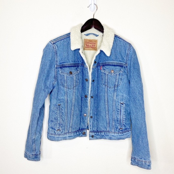 Levi's Other - Levi’s Kids Unisex Sherpa Lined Denim Jacket